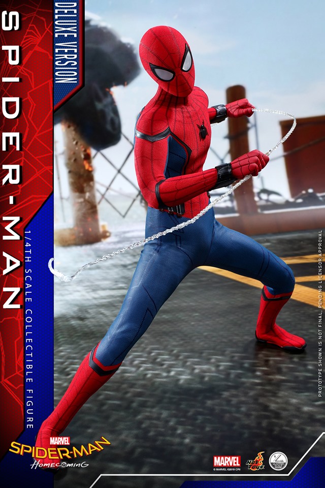 Hot Toys QS015 Spider-Man: Homecoming 1/4 Spider-Man (Deluxe Version)