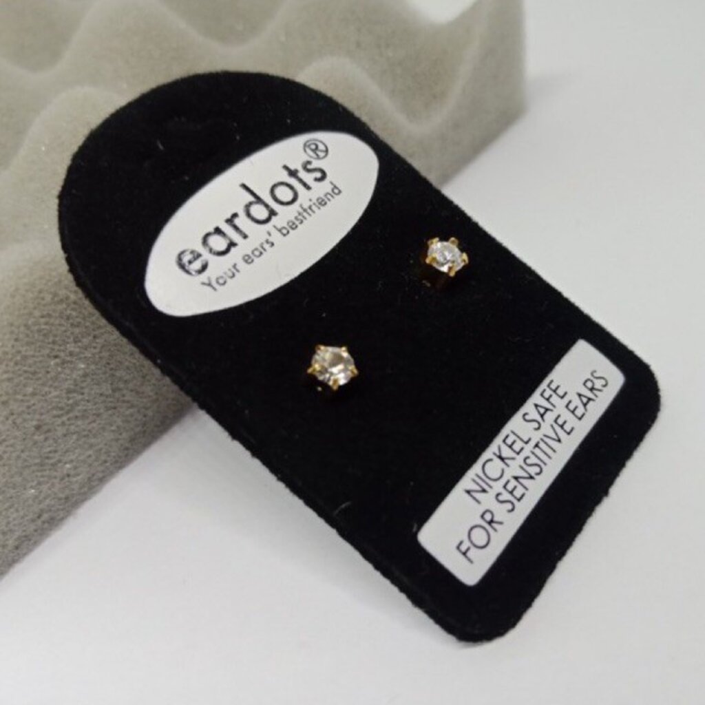 🔥2 คู่เพียง 250 บาท คละแบบได้🔥 ต่างหูสำหรับผิวแพ้ง่าย คริสตัล CZ ก้านสีเงินและทองให้เลือก ติดหูไม่ต้องถอด ไม่แพ้ ก้าน...