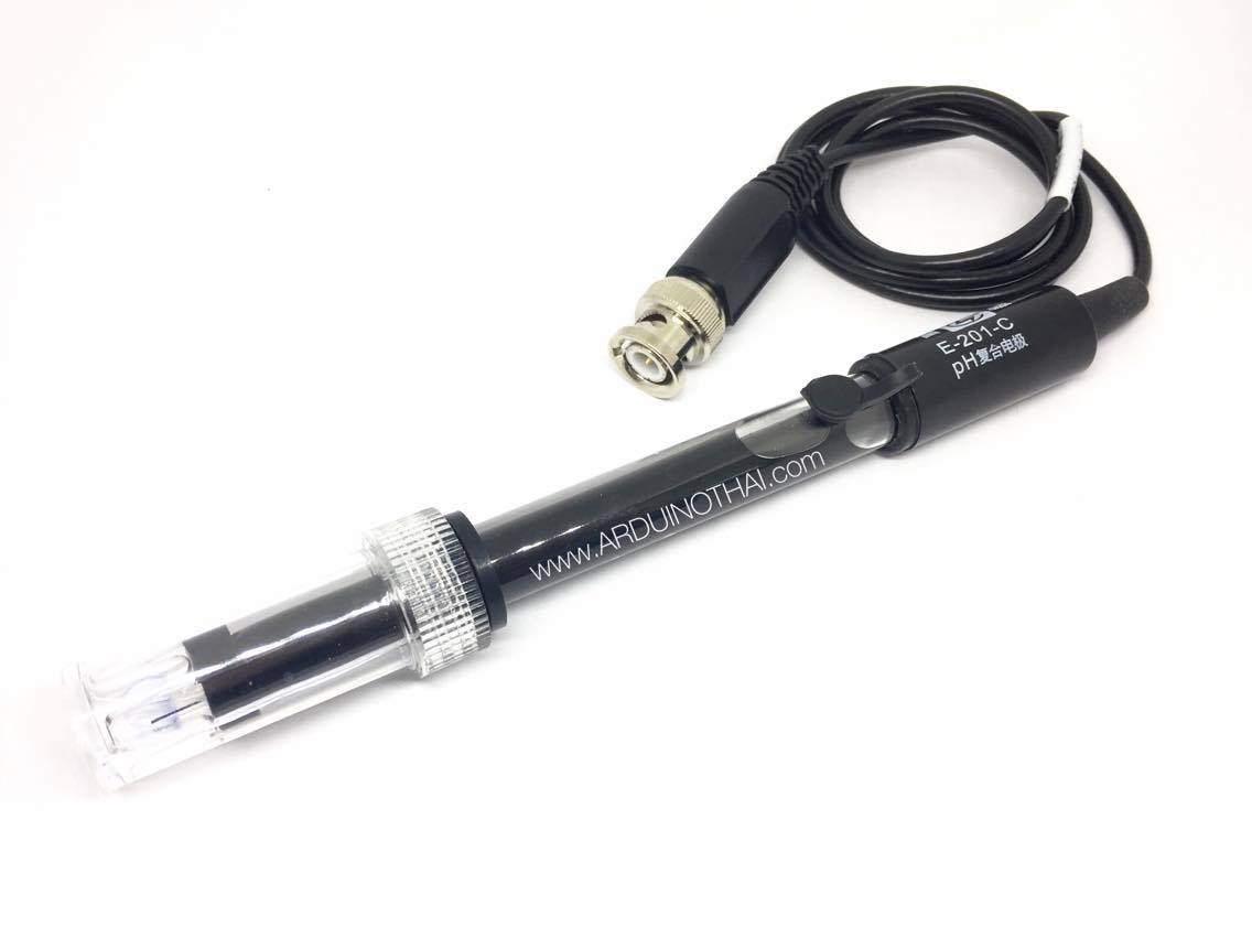 หัววัด pH Probe E-201-C เซนเซอร์วัดความเป็นกรด-เบส สต็อกไทยส่งไว