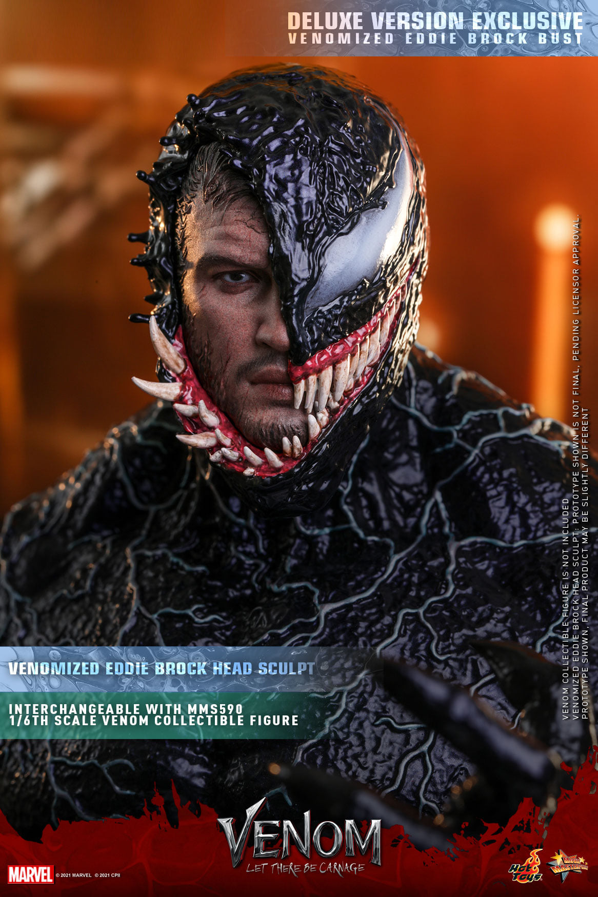 Hot Toys MMS620 1/6 Venom: Let There Be Carnage - Carnage (Deluxe Version)