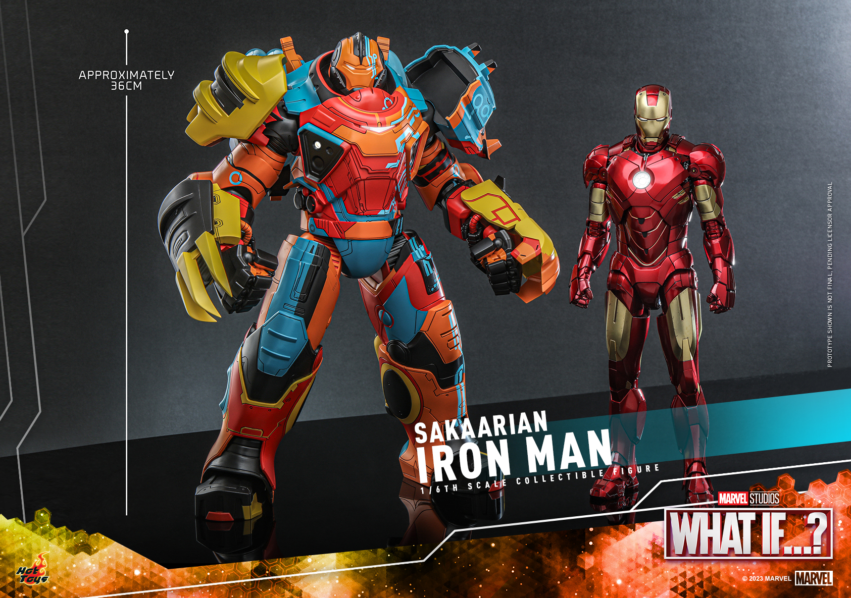Hot Toys TMS122 1/6 What If...? - Sakaarian Iron Man