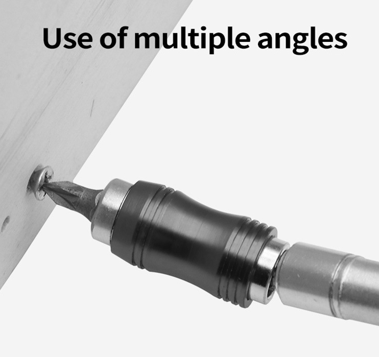 AD44 ข้อต่อไขควง งอได้ 20 องศา หมุนได้ สำหรับที่แคบ