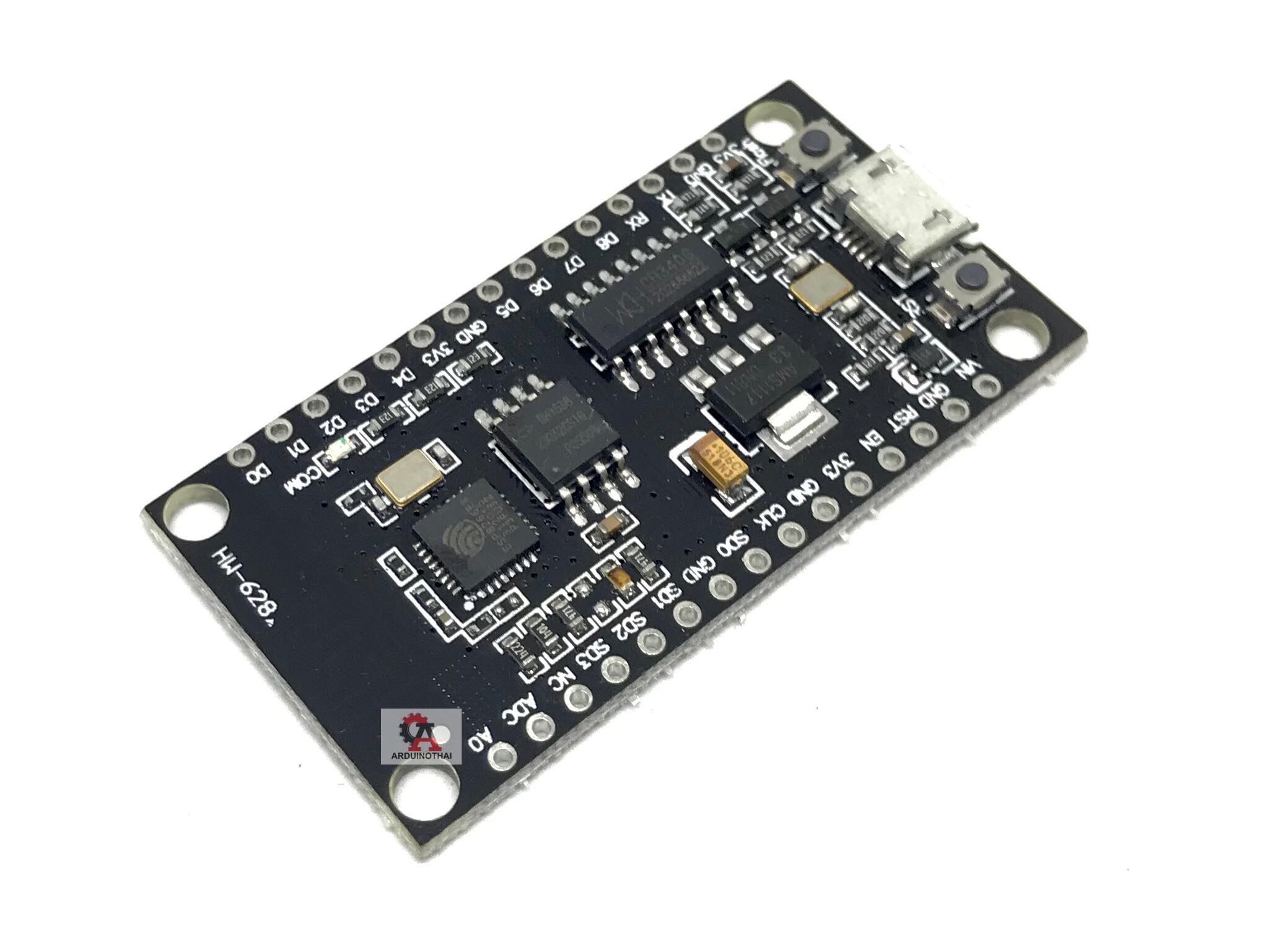 E41 Wemos CH340G board ESP8266 32MB บอร์ดทดลอง Wemos E41 NodeMCU พร้อมขาก้างปลา สต็อกไทยส่งไว