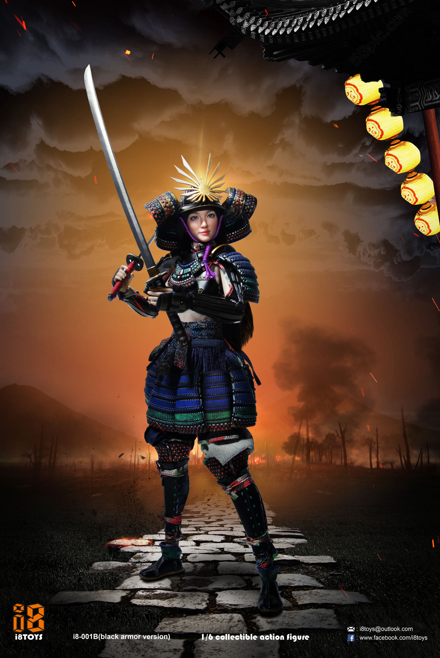 i8TOYS i8-001 1/6 Female Samurai - RIN
