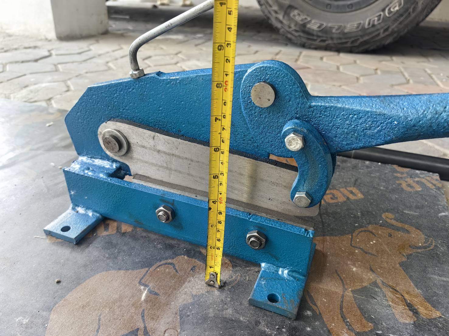 CP20 แท่นตัดเหล็กแผ่น มีด 20cm *** ไม่แถมด้าม เมทัลชีท อลูมิเนียม ทองแดง ตัดง่าย รอยตัดสวย ทนทาน