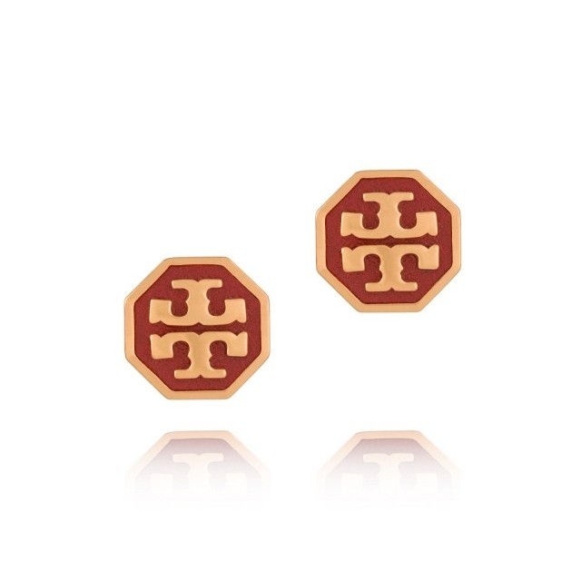 Stud Hexagon By Tory Burch