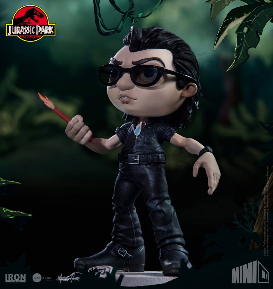 Iron Studios MF0013 Ian Malcom - Jurassic Park Minico Series