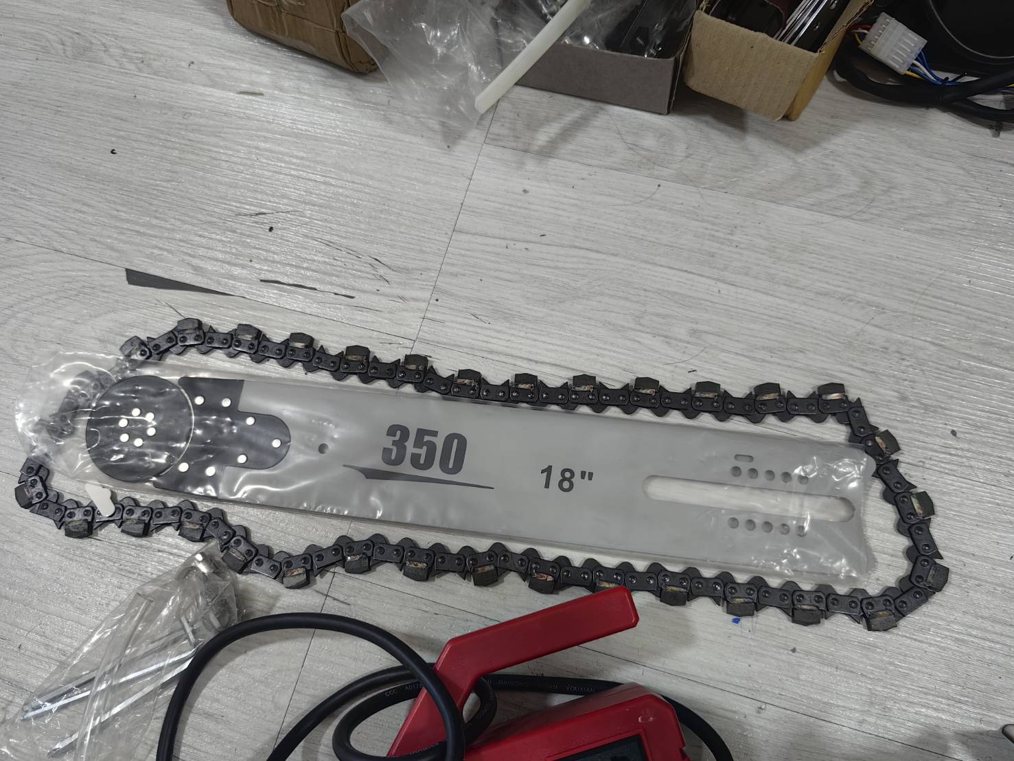 ES34 เลื่อยโซ่ตัดผนังปูน ขนาด 18 นิ้ว 7600 วัตต์ พร้อมปั๊มน้ำหล่อ