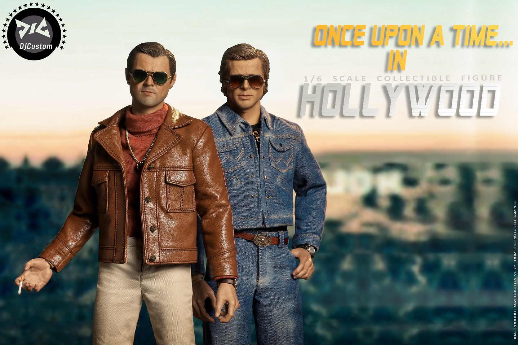 DJ-CUSTOM DJ-16005 1/6 Once Upon A Time... In Hollywood - Rick Dalton & Cliff Booth (Double sets)
