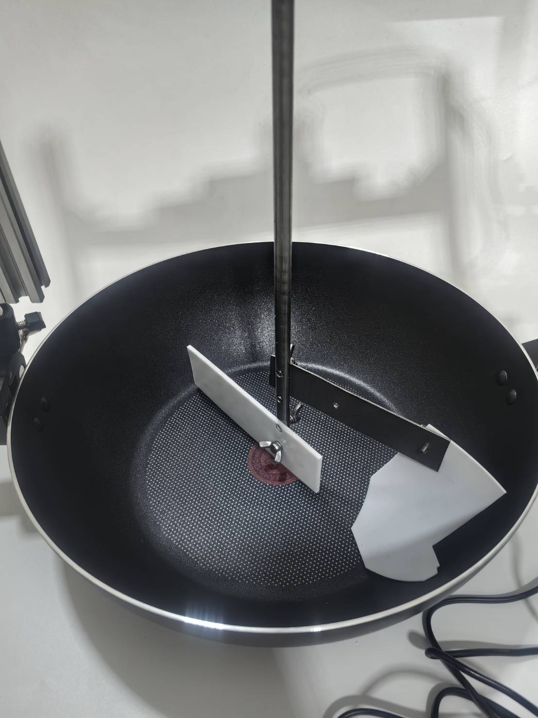 OT165 เครื่องกวนไส้ DIY ปรับรอบได้ พร้อมกระทะเทฟล่อน 32 CM