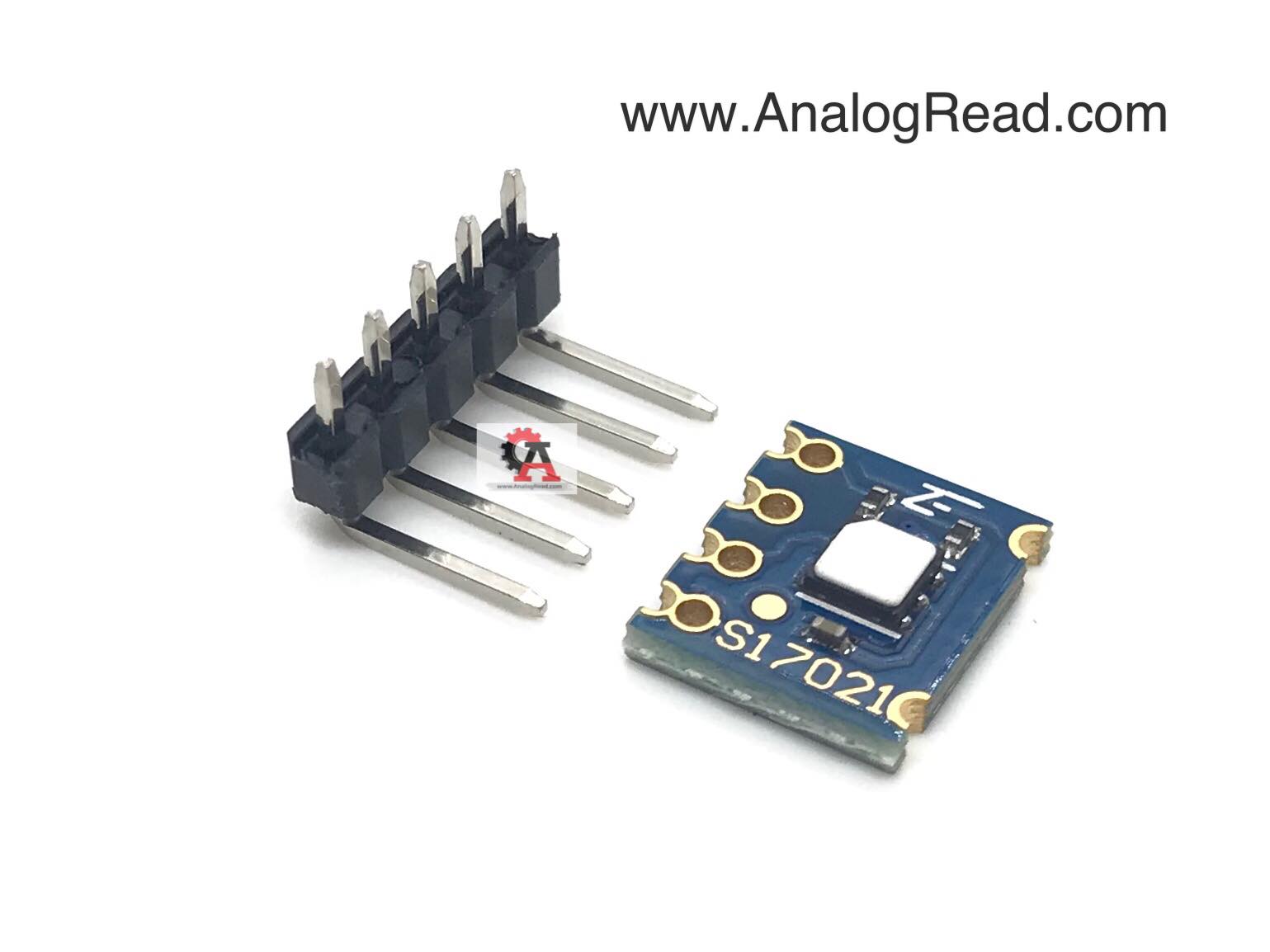 SI7021 Temperature and humidity Sensor เซนเซอร์วัดอุณหภูมิและความชื้นขนาด 10x10mm สต็อกไทยส่งไว