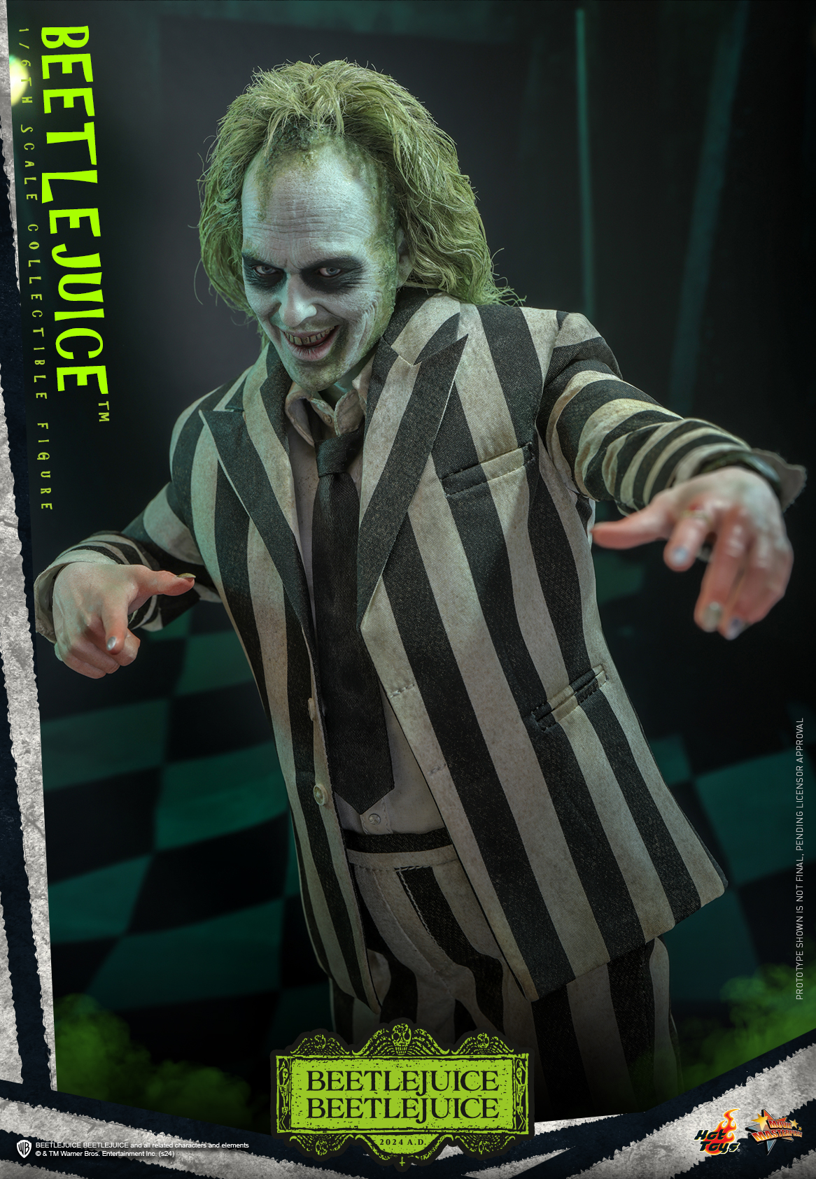 Hot Toys MMS767 Beetlejuice Beetlejuice - Beetlejuice