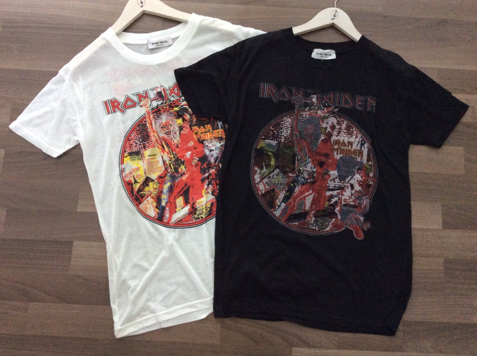 เสื้อ Iron Maiden เสื้อยืดผ้าบางเฉียบใส่สบาย