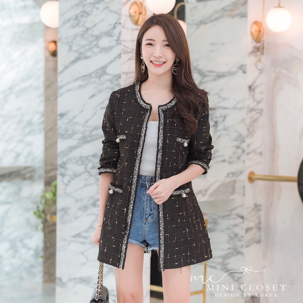 เสื้อคลุมยาวสไตล์เกาหลี