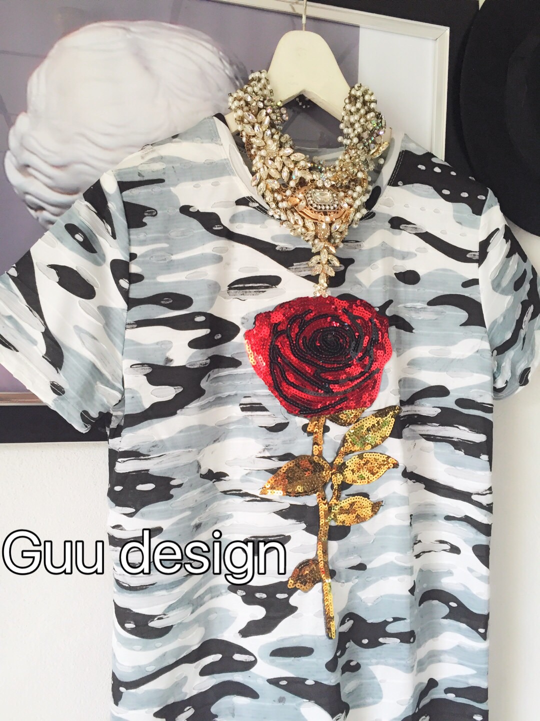 เดรสลายพราง เดรสลายทหาร