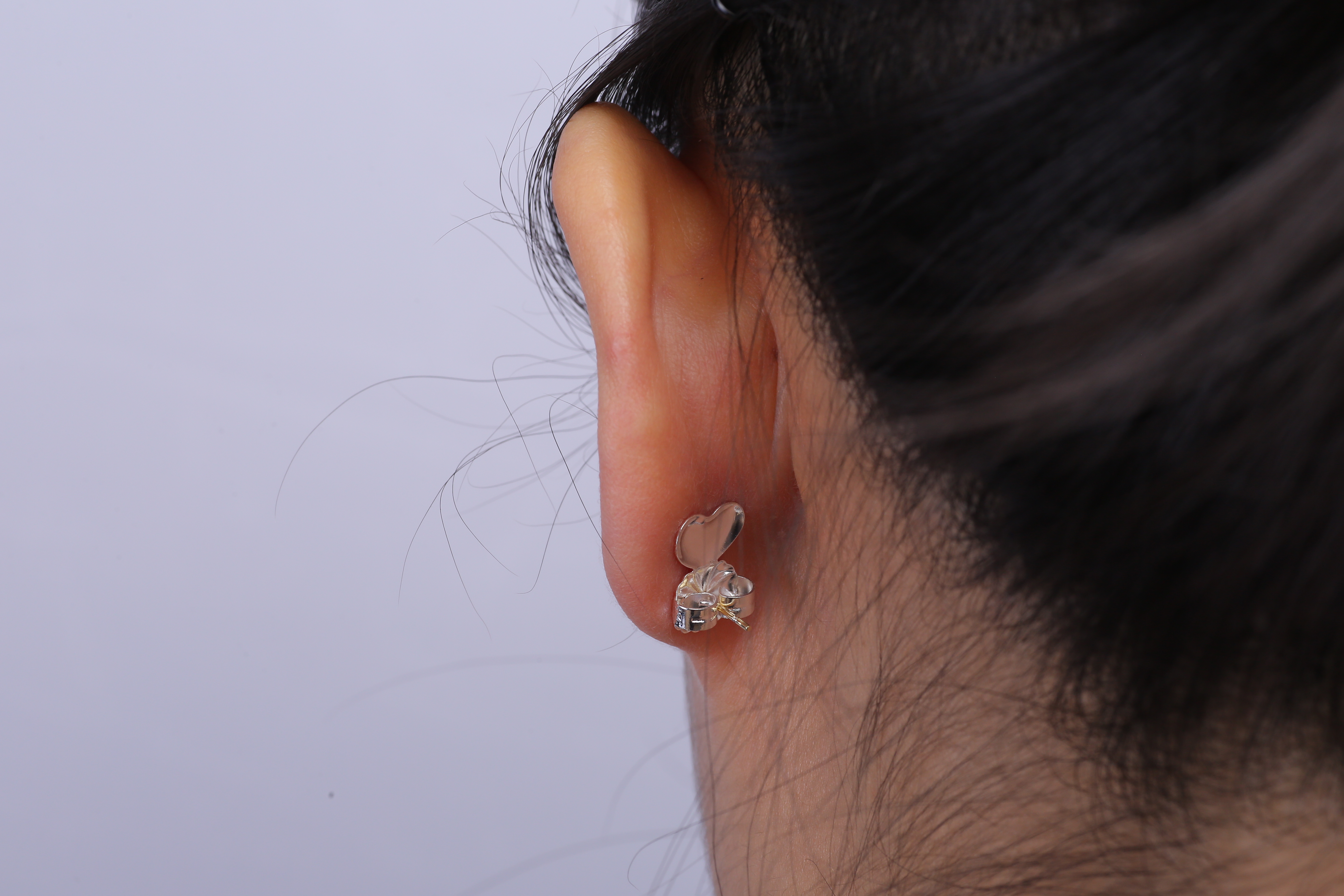 Earbar ยกทรงต่างหู ต่างหูหย่อนไปหน้า ใส่สวยพอดี รูหูยาน มีสีให้เลือก 3 สี (สีเงิน/ทอง/โรสโกล)_OP003