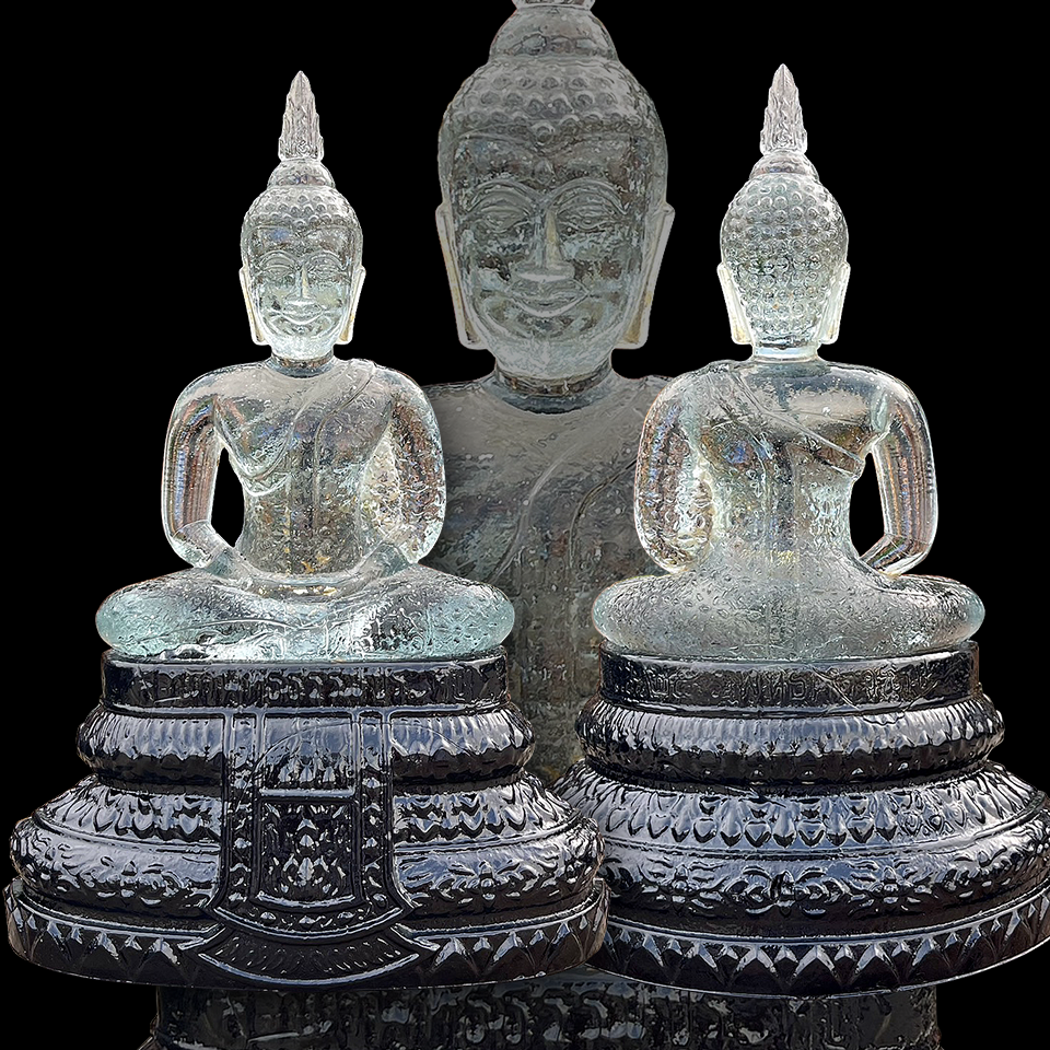 พระแก้ว 25พุทธศตวรรษ ปี2500 สำนักพุทธศรีประทีป หน้าตัก5นิ้ว