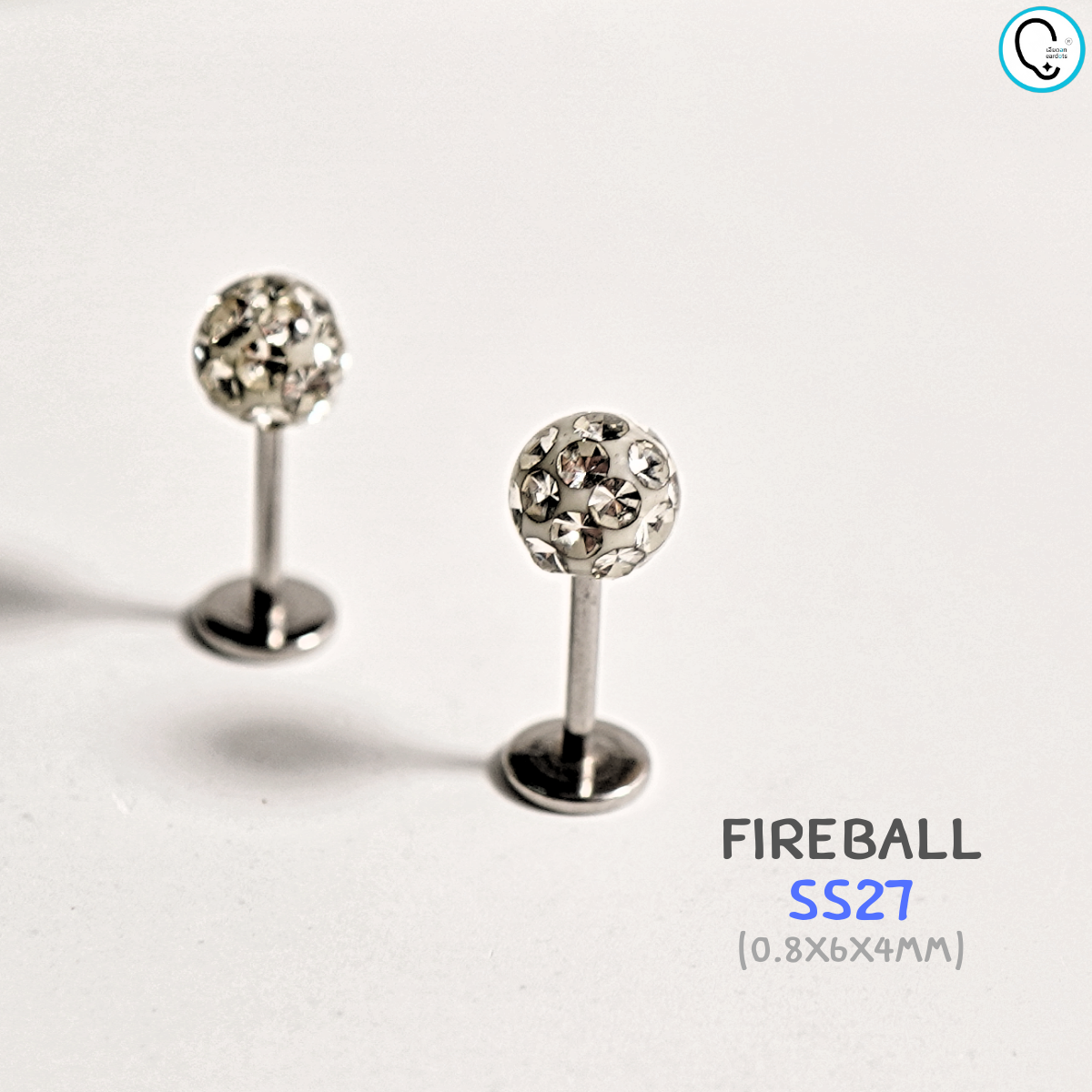 “เช็คสินค้าทัก line ก่อนโอนนะคะ” จิวแป้นแบน แบบเสียบ และ แป้นขันน๊อต สแตนเลสเกรดมีตัดแพทย์_SS00