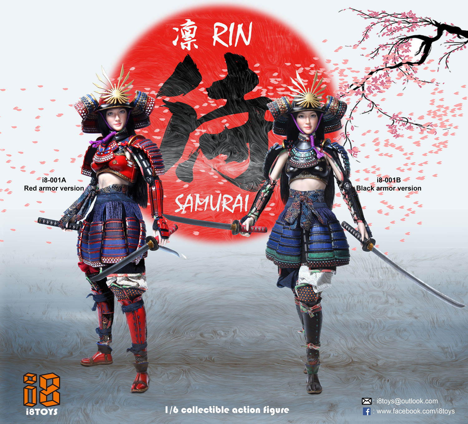 i8TOYS i8-001 1/6 Female Samurai - RIN