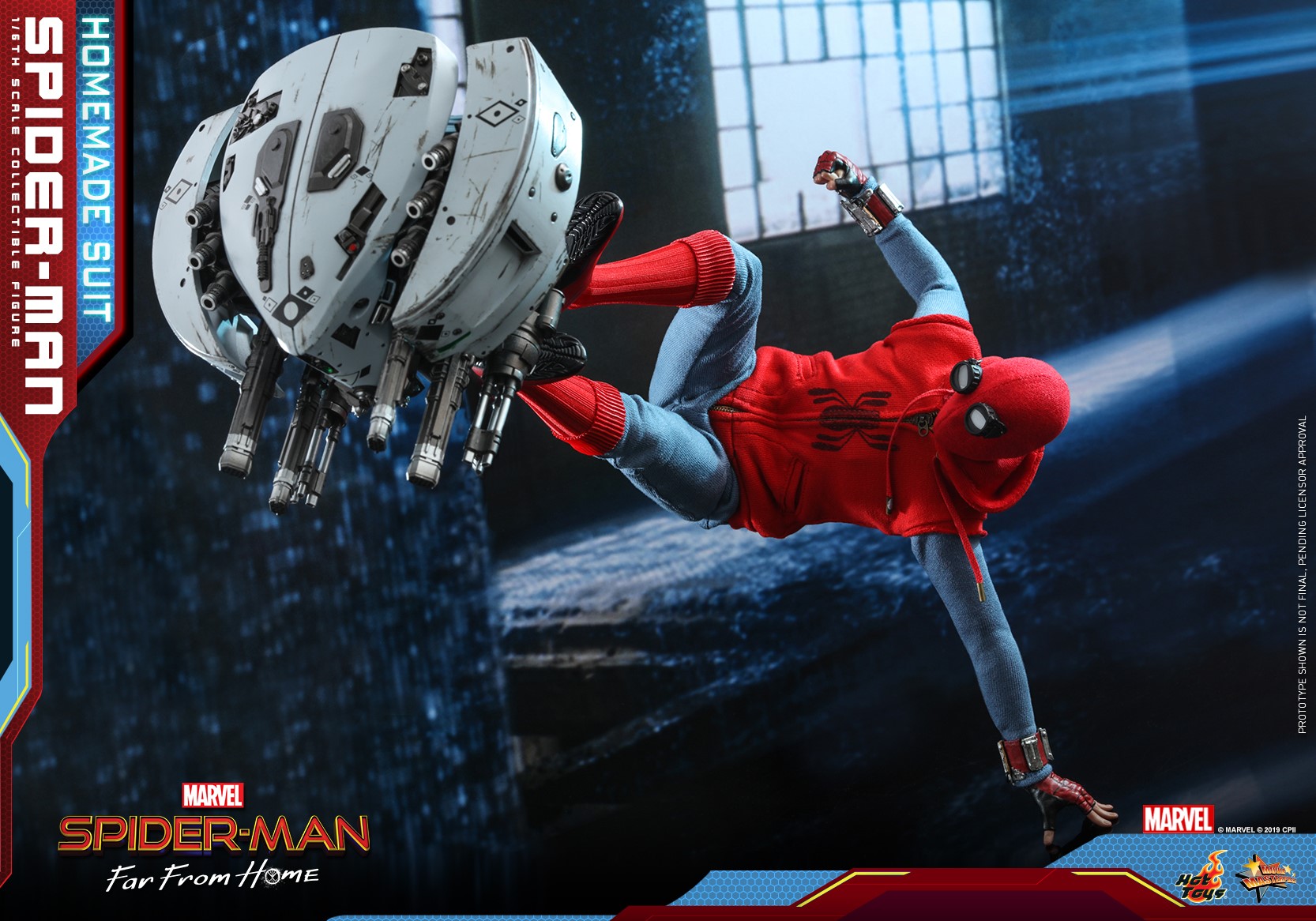 Hot Toys MMS552 Spider-Man: Far From Home - Spider-Man (Homemade Suit Version)