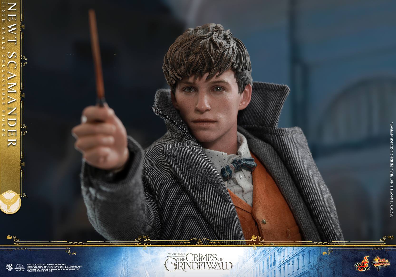 Hot Toys MMS512B FANTASTIC BEASTS: THE CRIMES OF GRINDELWALD - NEWT SCAMANDER (SE)