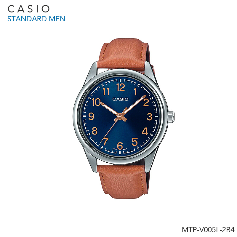 นาฬิกาข้อมือ Casio Standard Men MTP-V005L Series รุ่น MTP-V005 MTP-V005L-1B4 MTP-V005L-1B5 MTP-V005L-2B5 MTP-V005L-7B5