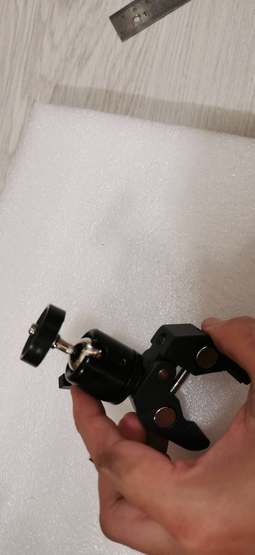 OT130 แคลมป์อลูมิเนียม 6063 สำหรับจับติดกล้อง มือถือ Gopro แข็งแรงทนทาน