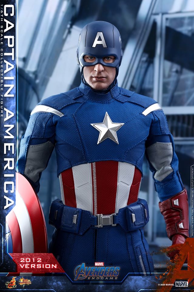 Hot Toys MMS563 Avengers: Endgame 1/6 Captain America (2012 Version)