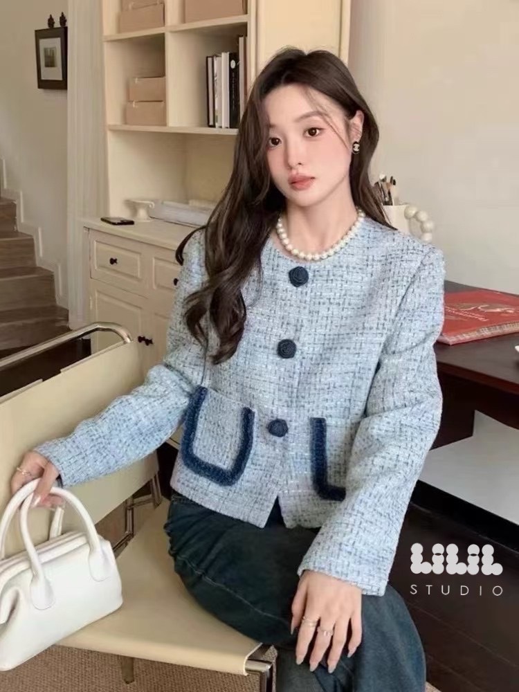 เสื้อทวีต เบลเซอร์ผ้าทวีตน่ารักๆสไตล์เกาหลี🇰🇷