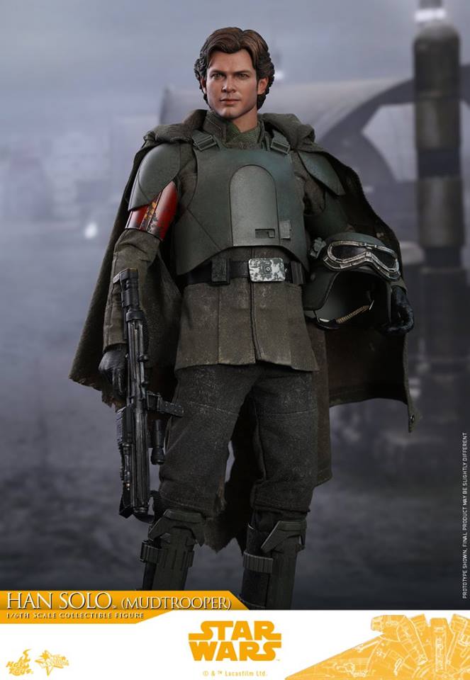 Hot Toys MMS493 SOLO: A STAR WARS STORY - HAN SOLO (MUDTROOPER)