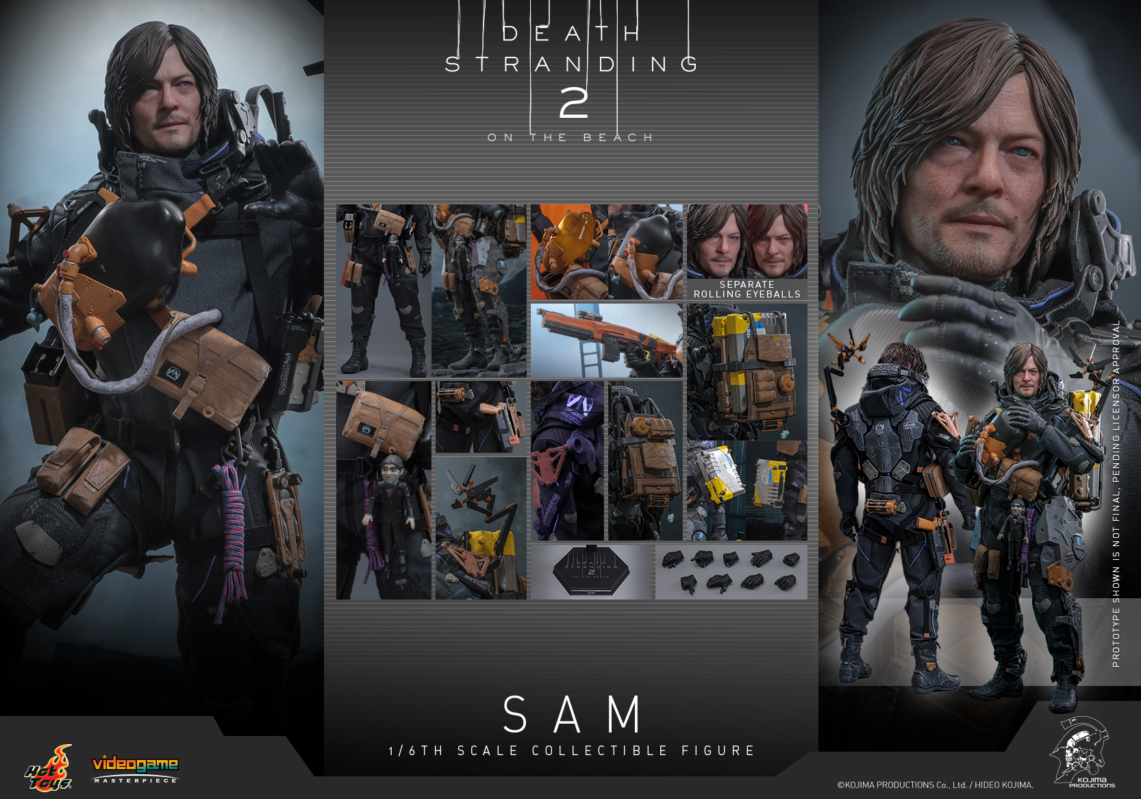 Hot Toys VGM75 Death Stranding 2: On the Beach - Sam