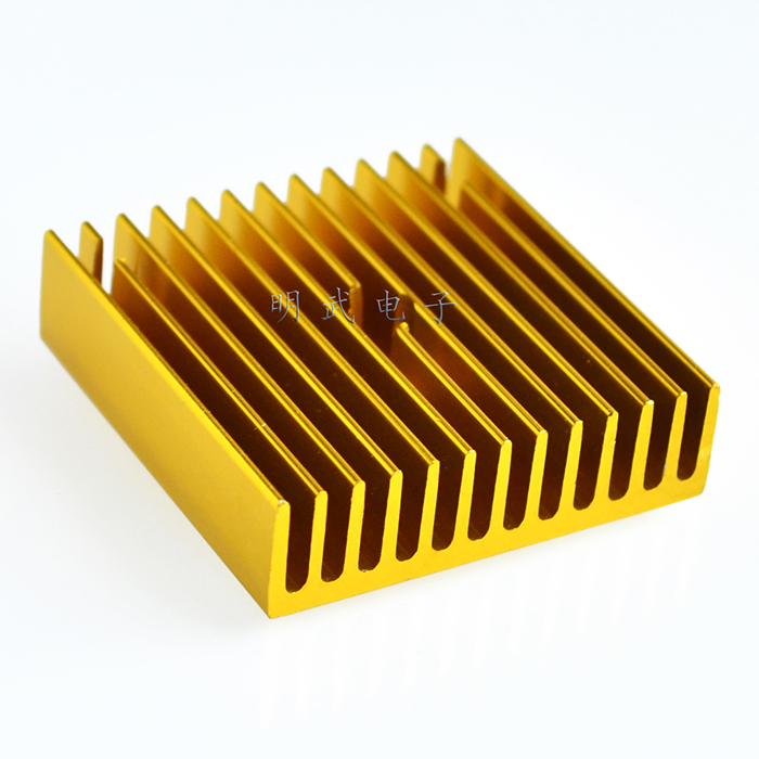 Heatsink mk7MK8 40*40*11 Makerbot Extruder Gold