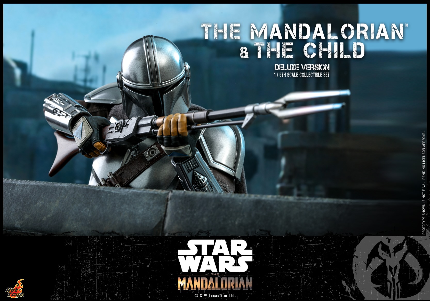 Hot Toys TMS015 The Mandalorian - The Mandalorian and The Child (Deluxe Version)