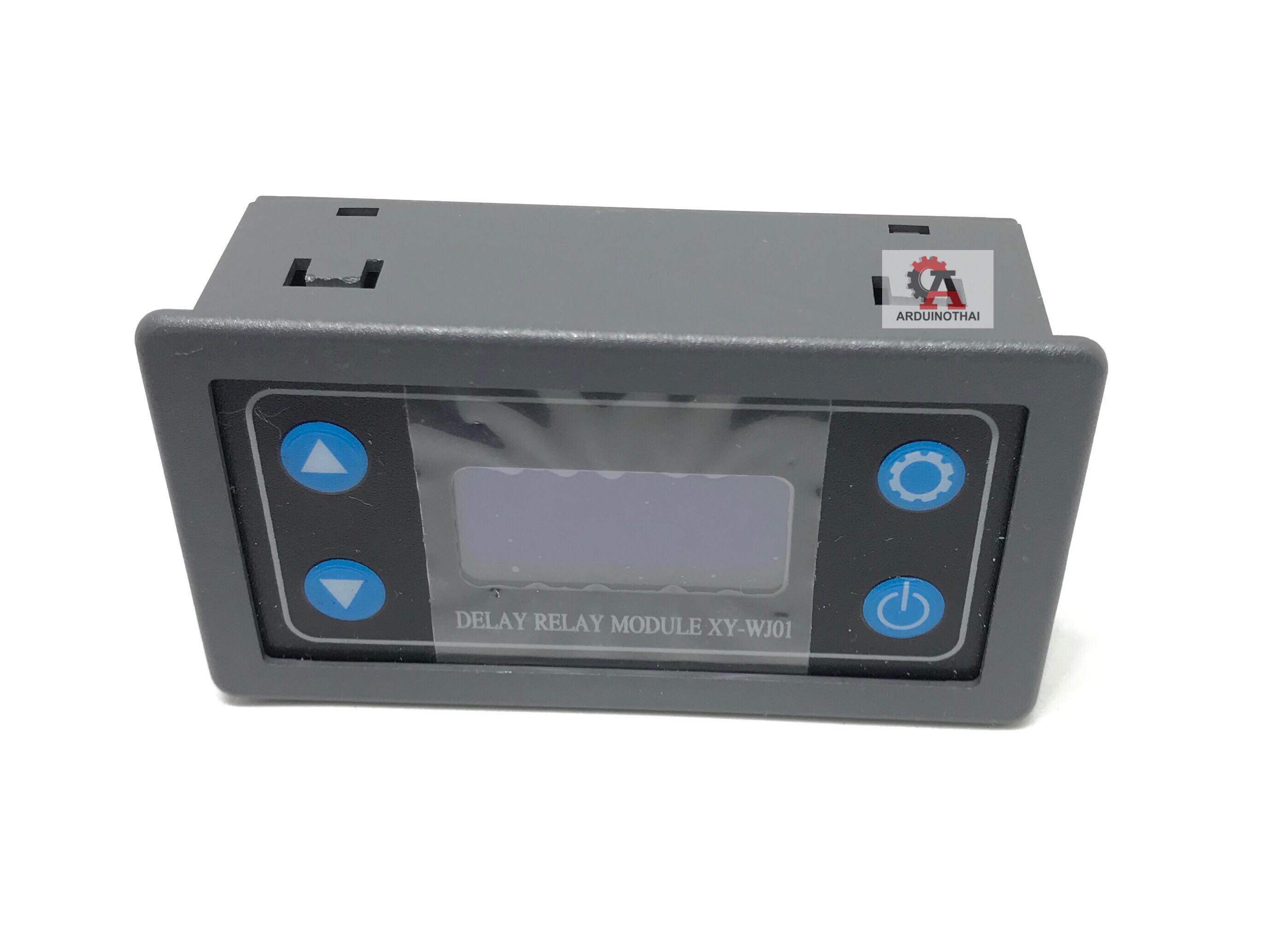 Multi Function Time Relay XY-WJ01 โมดูลตั้งเวลาเปิดปิดพร้อมรีเลย์ สต็อกไทยส่งไว