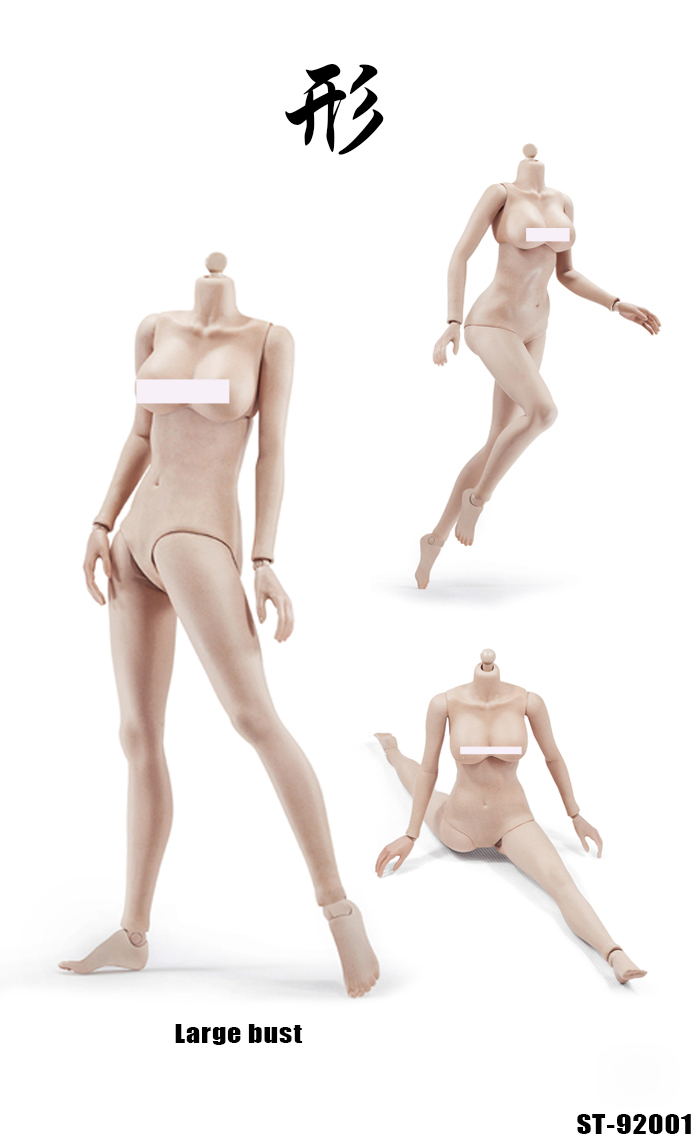 POPTOYS 92001/92002 XING Series 1.0 Super flexible female body (Steel skeleton)