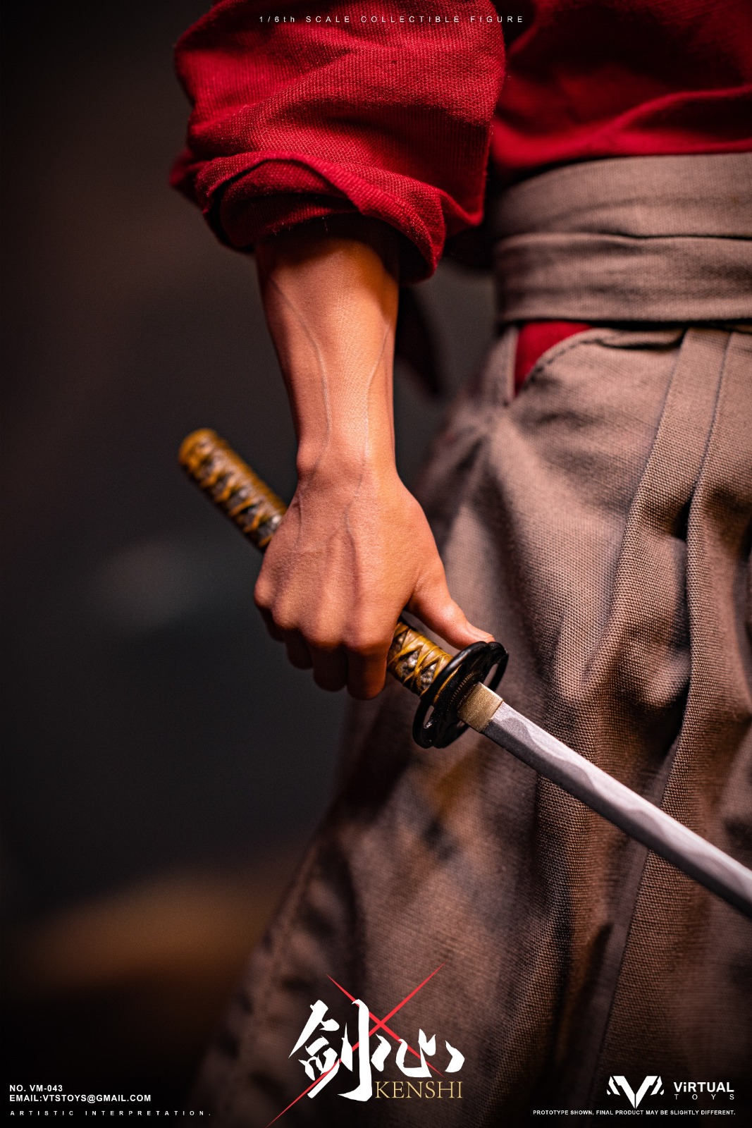 VTSTOYS VM-043A 1/6 KENSHI (Normal Ver.)