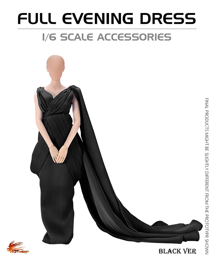 HOT HEART VA03B, C 1/6 FULL EVENING DRESS