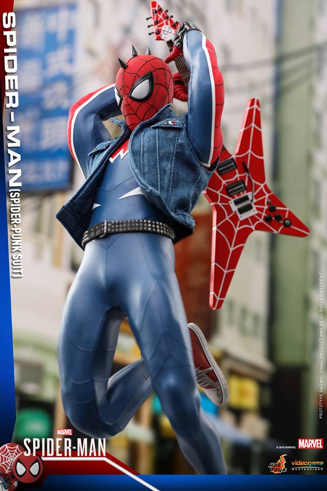Hot Toys VGM32 MARVEL'S SPIDER-MAN - SPIDER-MAN (SPIDER-PUNK SUIT)