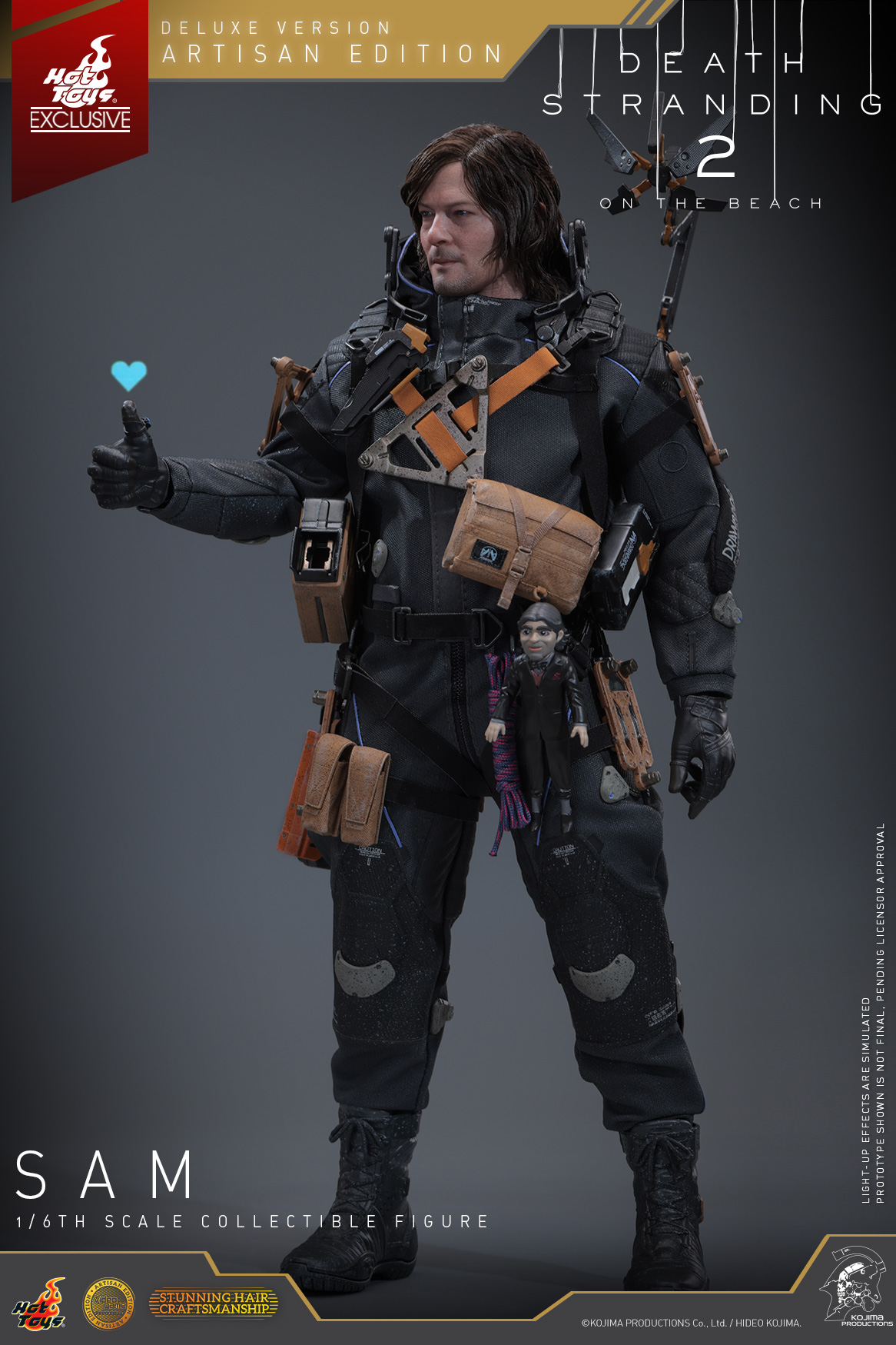 Hot Toys VGM77AE Death Stranding 2: On the Beach - Sam (Artisan Edition Deluxe Version) [Hot Toys Exclusive]
