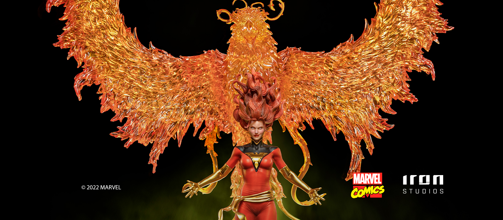 Iron Studios Deluxe BDS Art Scale 1/10 X-Men - Phoenix