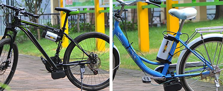 OT92 ชุดแปลงจักรยานไฟฟ้า 36V 8A แบตลิเธียม รุ่นติดตั้งง่าย ไม่ถอดล้อต่อโซ่