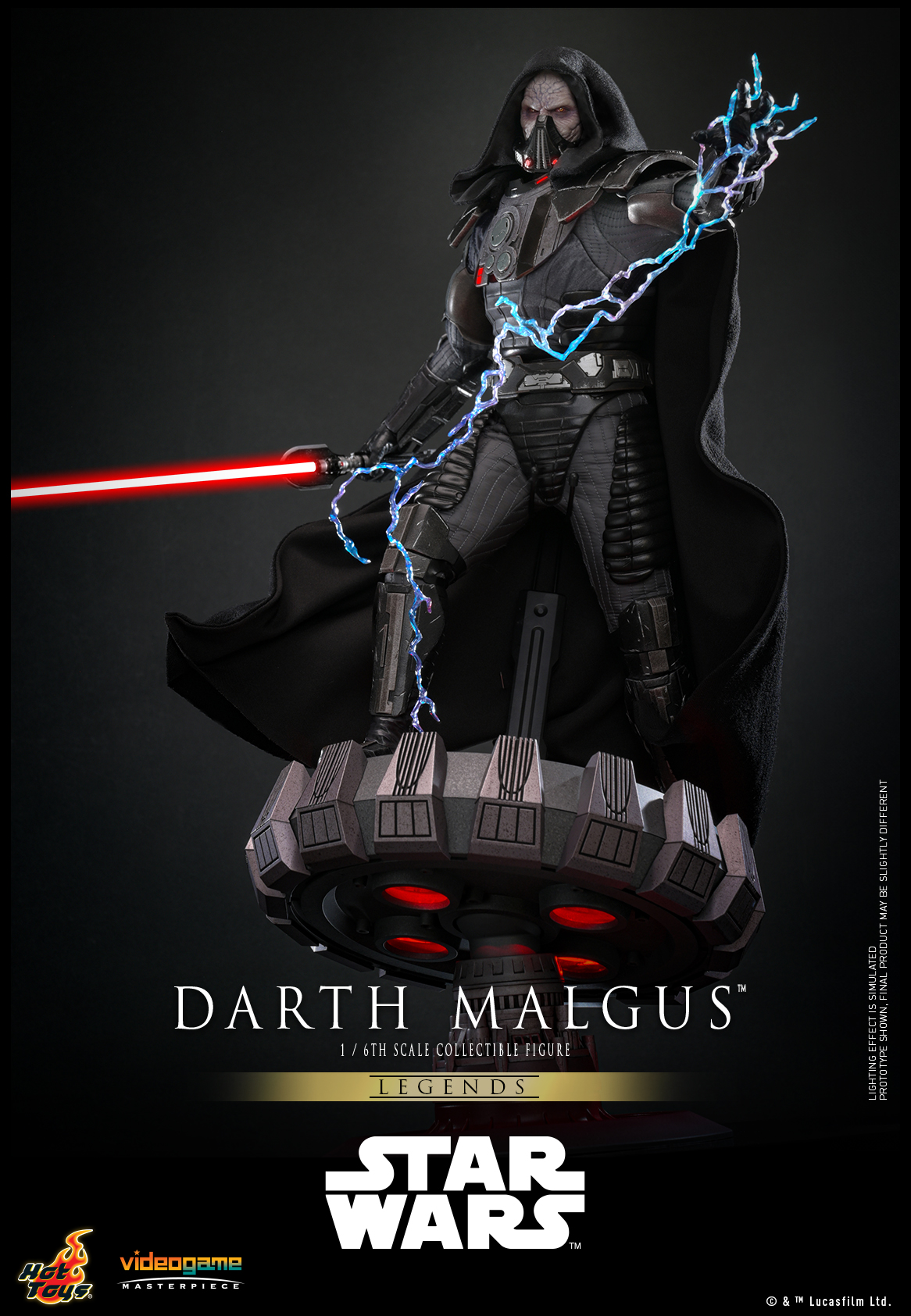Hot Toys VGM70 Star Wars - Darth Malgus