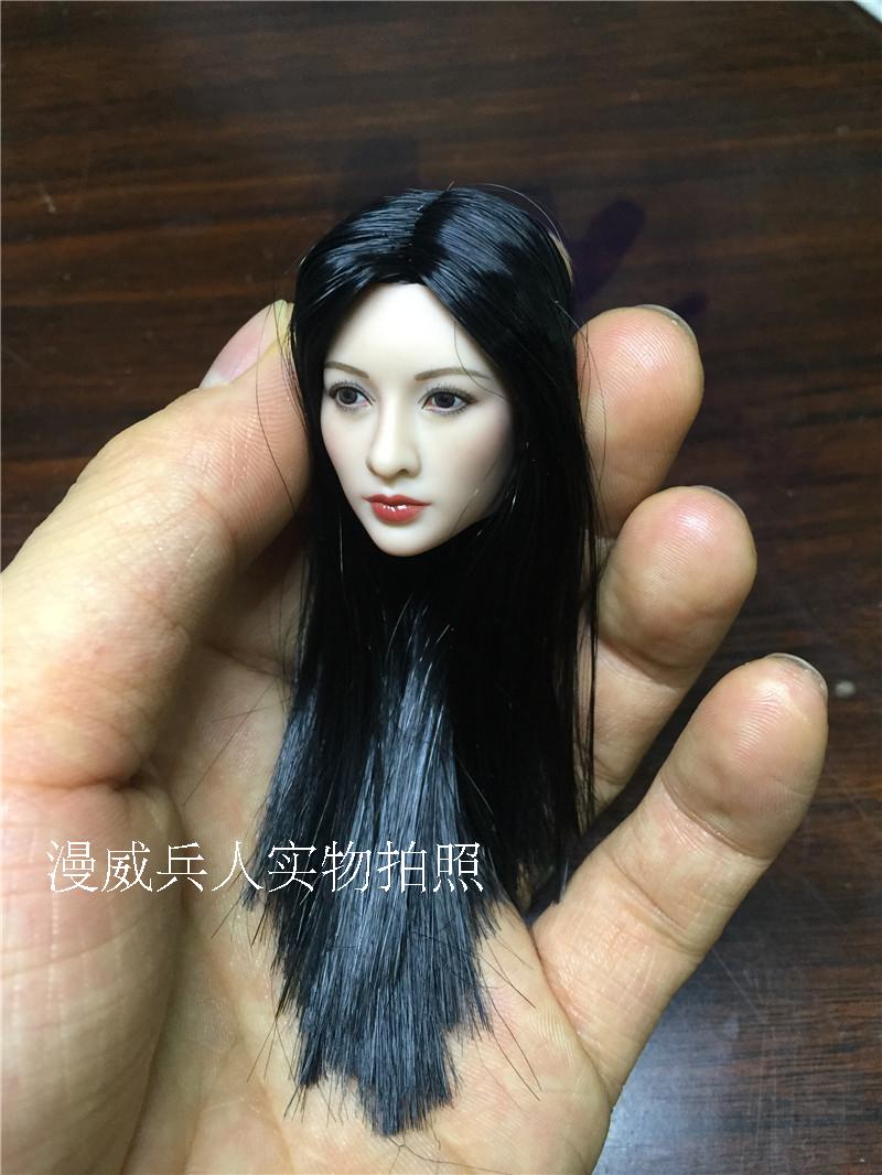 T-08C,D Asian beauty - Liu Yan head