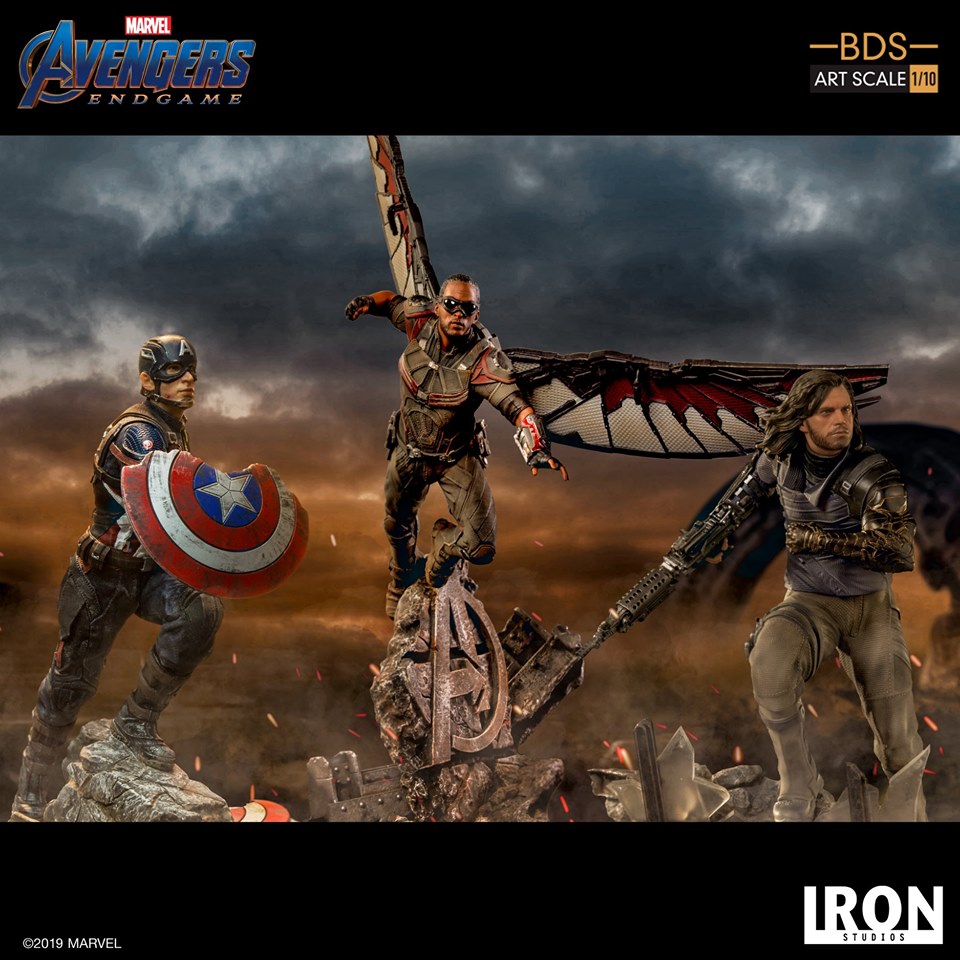 Iron Studios BDS Art Scale 1/10 Avengers: Endgame - Winter Soldier