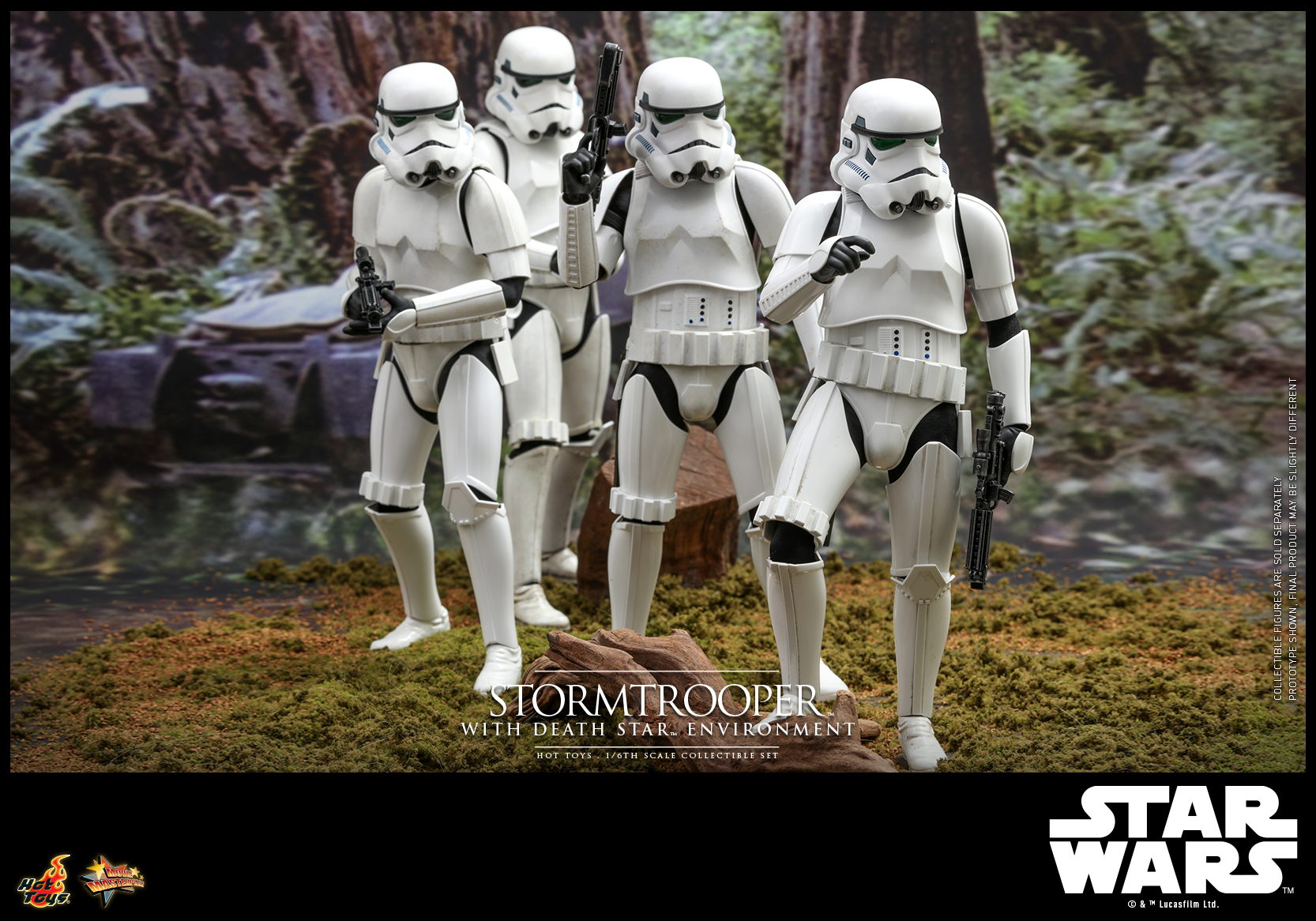 Hot Toys MMS736 Star Wars™ - Stormtrooper™ with Death Star™ Environment
