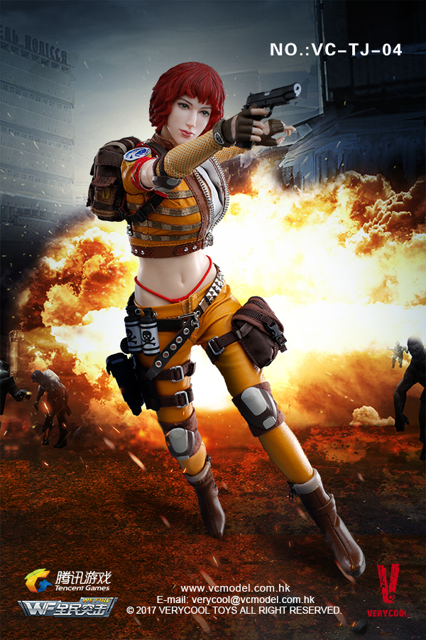 VERYCOOL VC-TJ-04 Wefire Of Tencent Game Fourth Bomb: Female Mercenary - Heart King