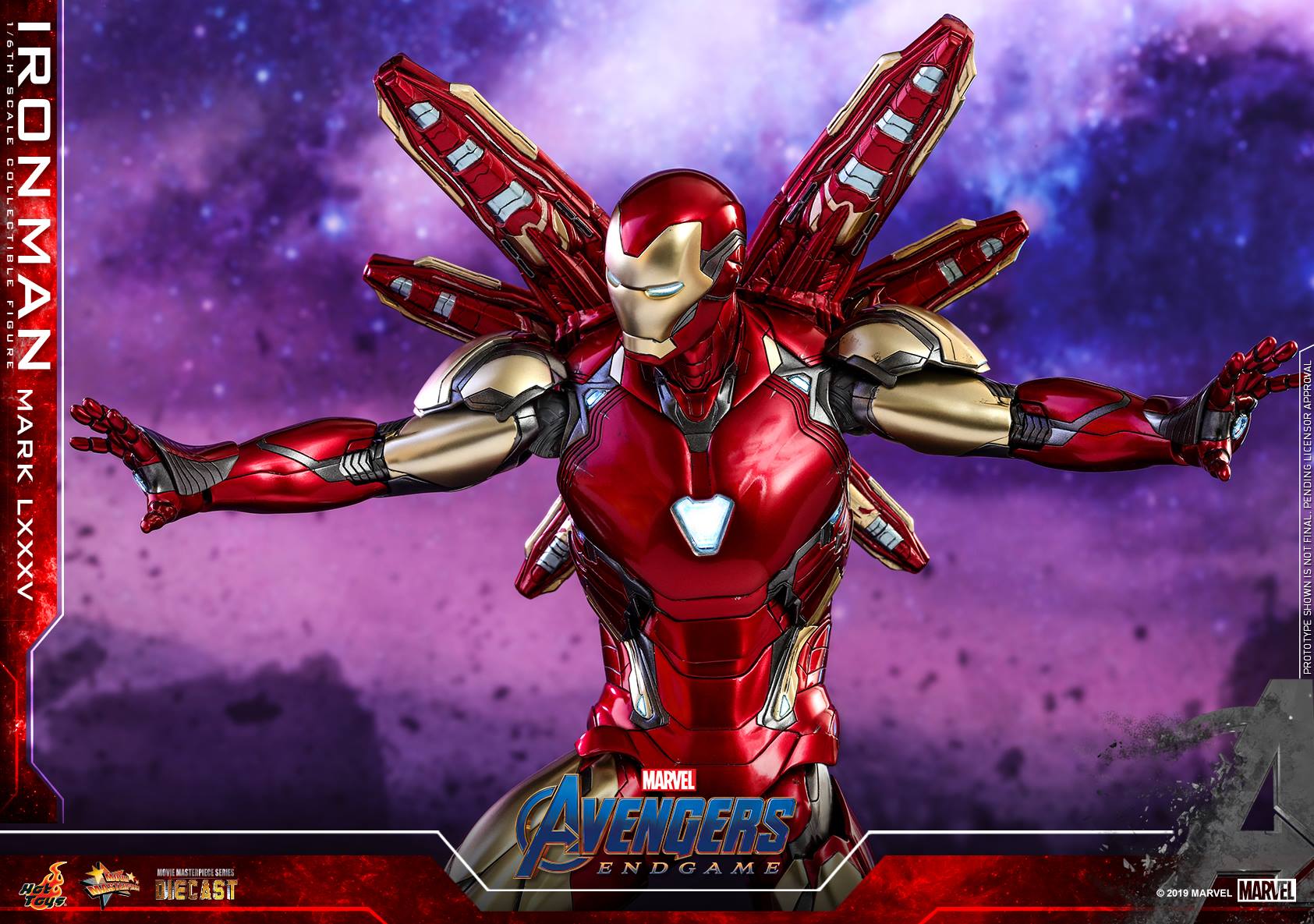 Hot Toys MMS528D30 Avengers: Endgame - Iron Man Mark LXXXV