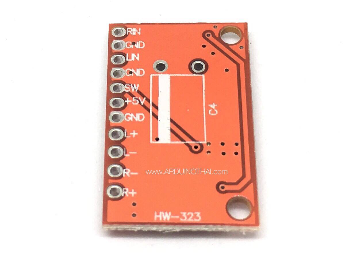 PAM8403 ultra-mini digital amplifier Red board โมดูลขยายเสียงขนาดเล็ก 2.5-5v 2x3W สต็อกไทยส่งไว
