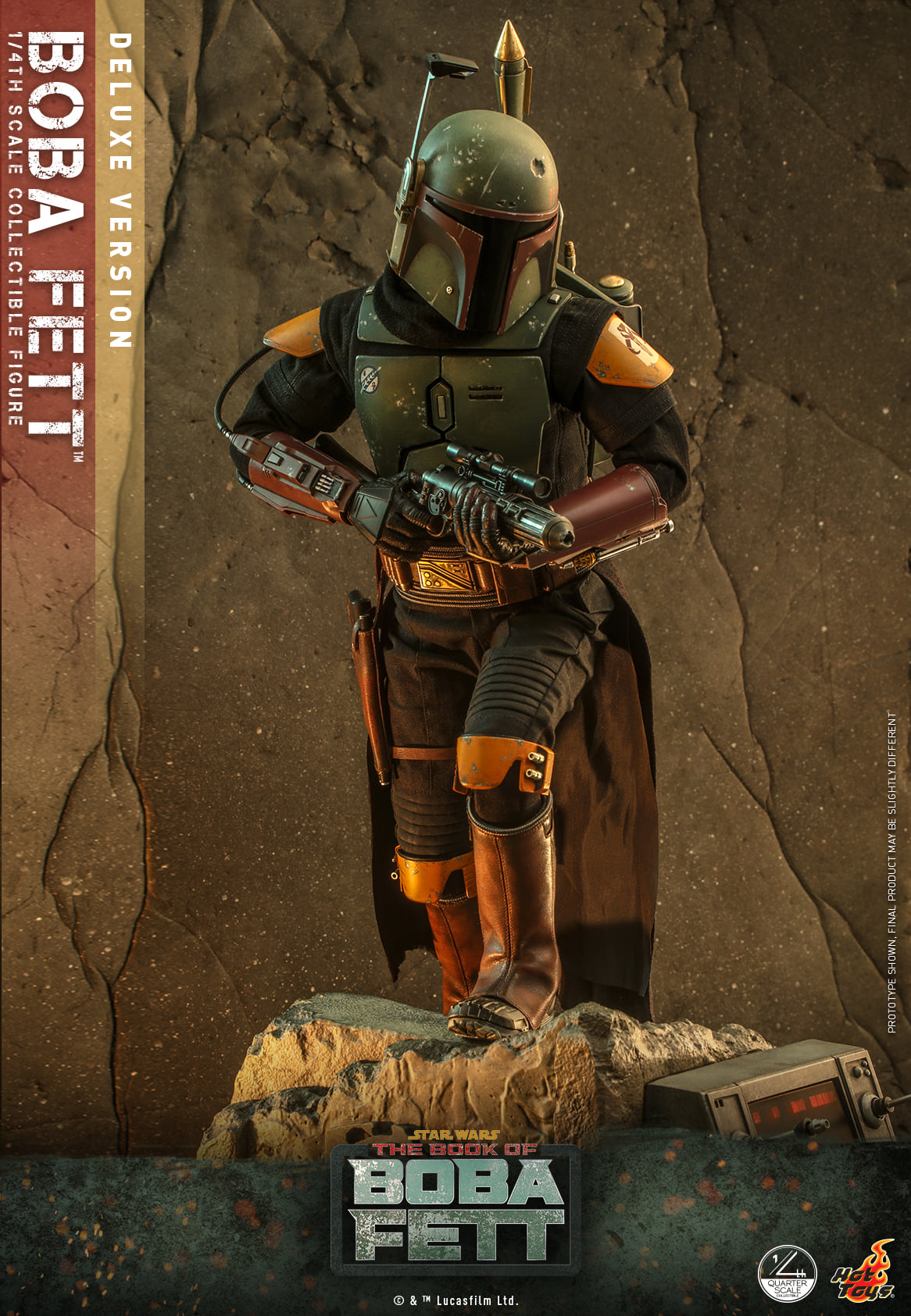 Hot Toys QS023 1/4 Star Wars: The Book Of Boba Fett - Boba Fett™ (Deluxe Version)
