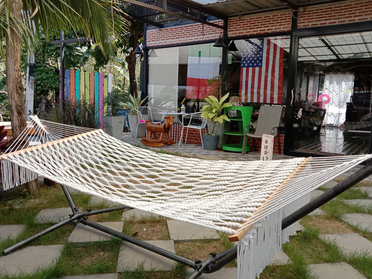 เปลญวน Hammocks (ไม่รวมขาตั้ง)⭐⭐ไม่ขึ้นรา ใช้งานกลางแจ้ง⭐⭐🌈มีสินค้าพร้อมส่ง🌈